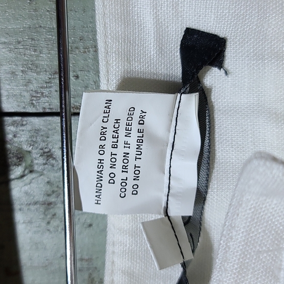 Script 100% linen capris - Picture 8 of 8